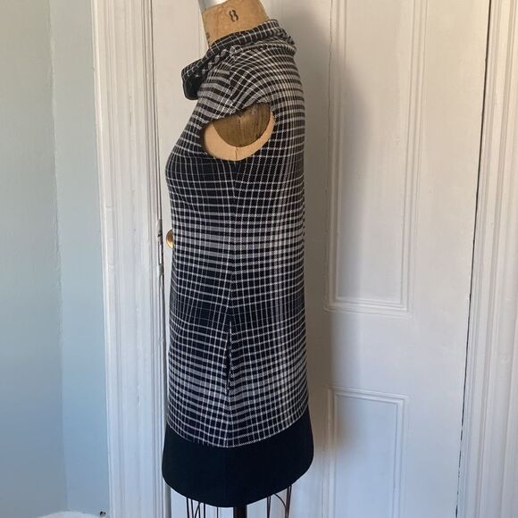 Express Black and White Tunic Dress Size Small - Picture 4 of 8